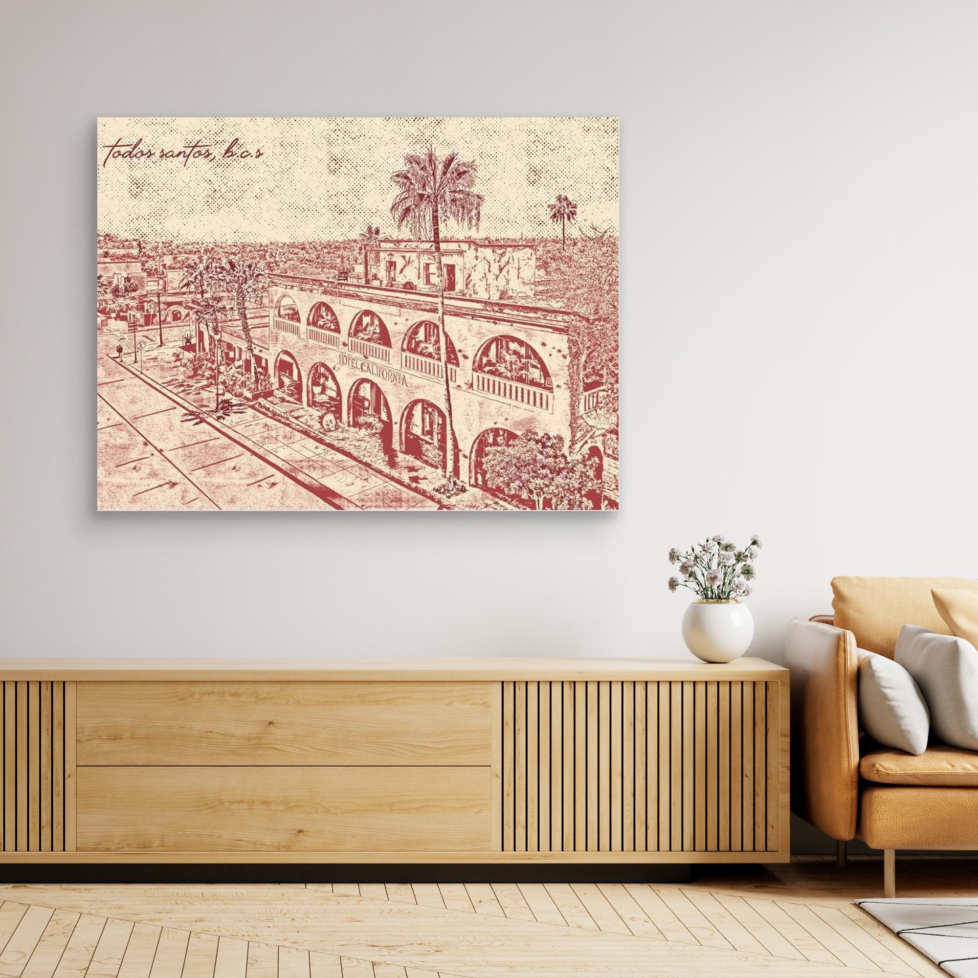 #01 Hotel California, B.C.S - (Canvas)