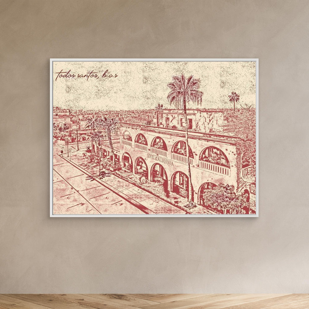 #01 Hotel California, B.C.S - (Canvas)