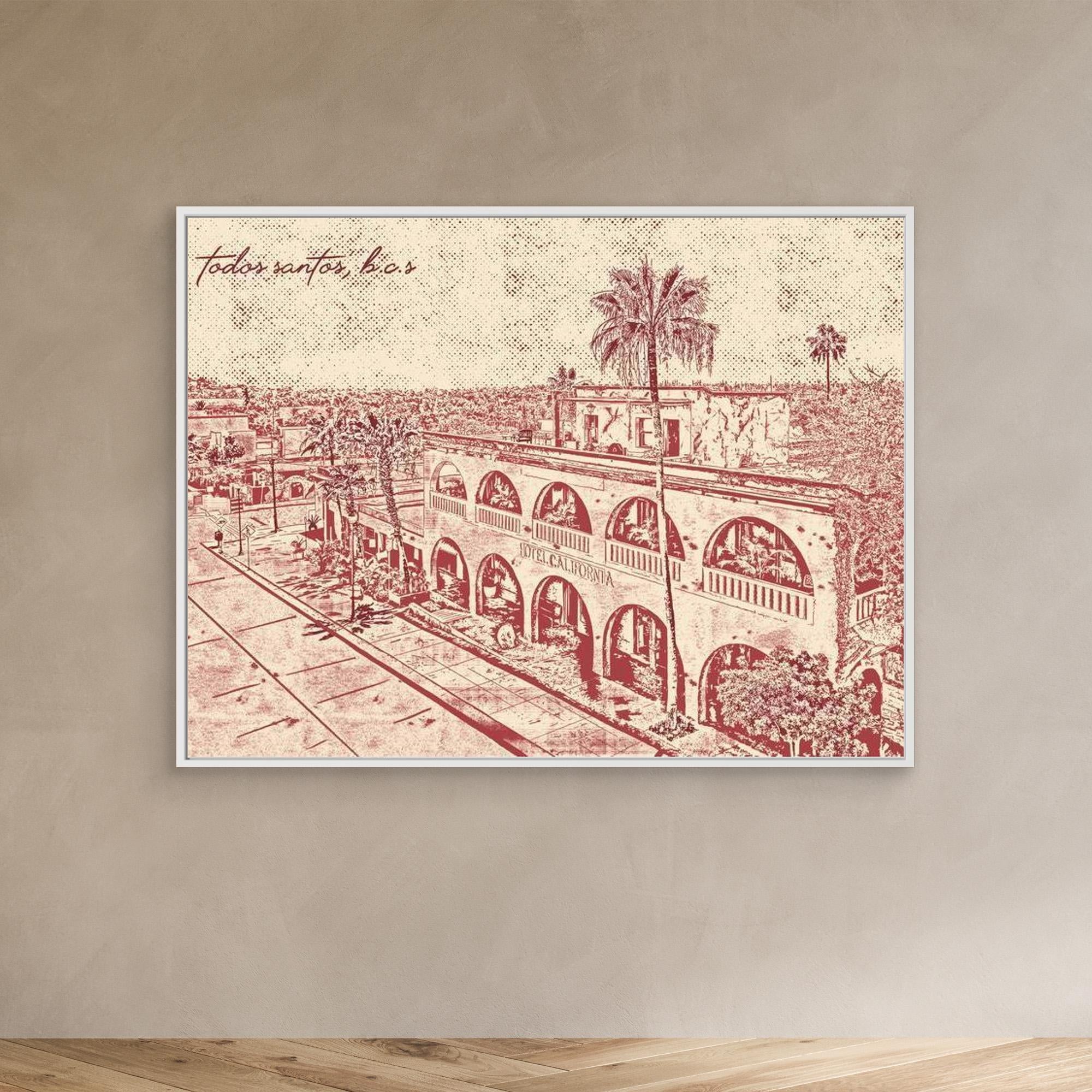 #01 Hotel California, B.C.S - (Canvas)