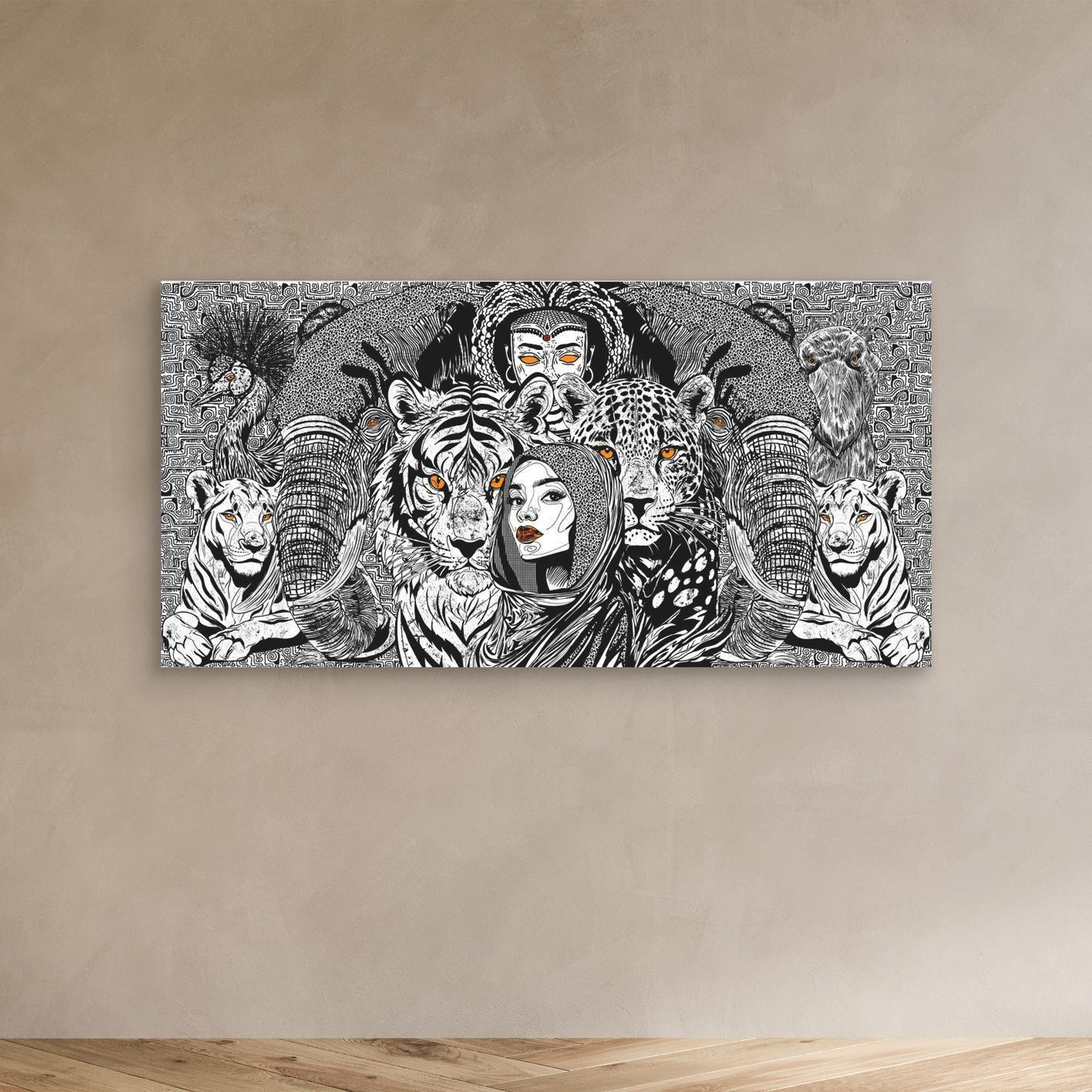 #04 Afr Influence - (Canvas)