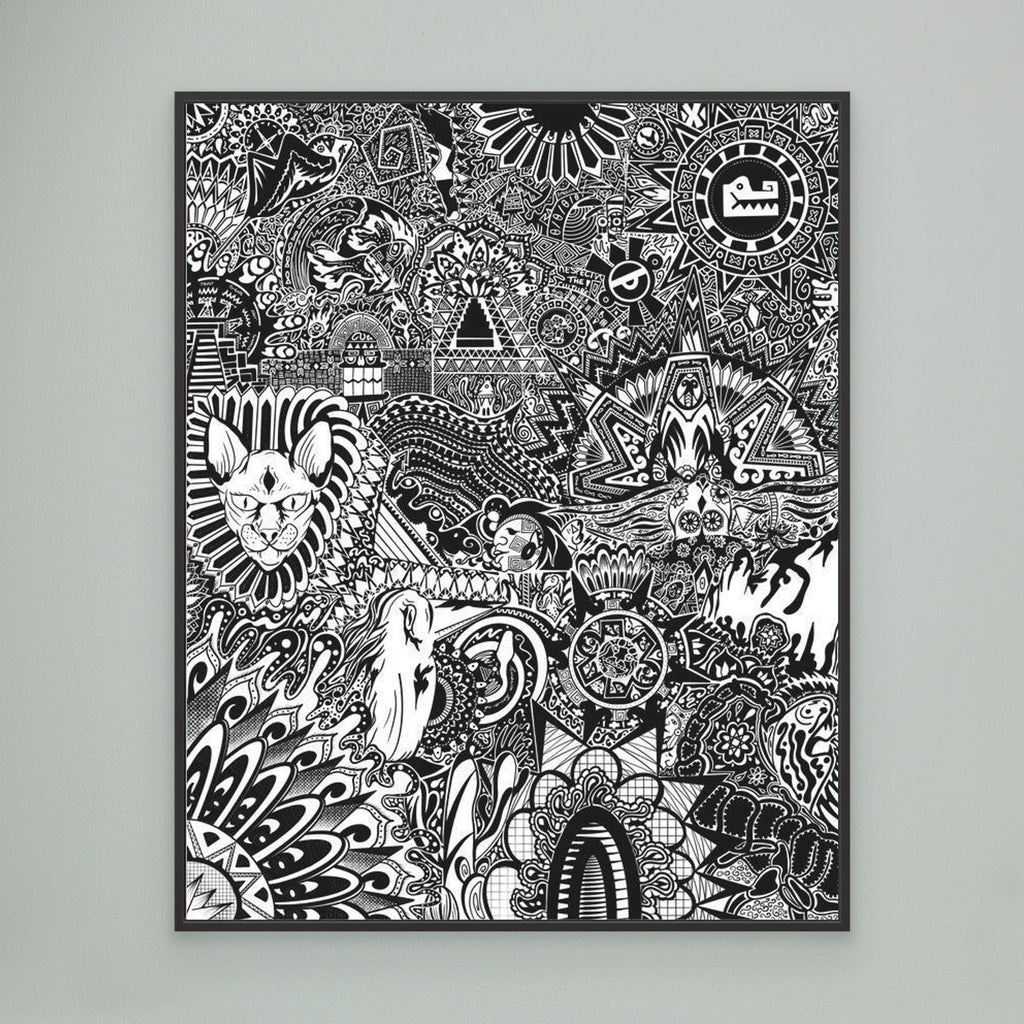 #01 Mex Influence - (Canvas)