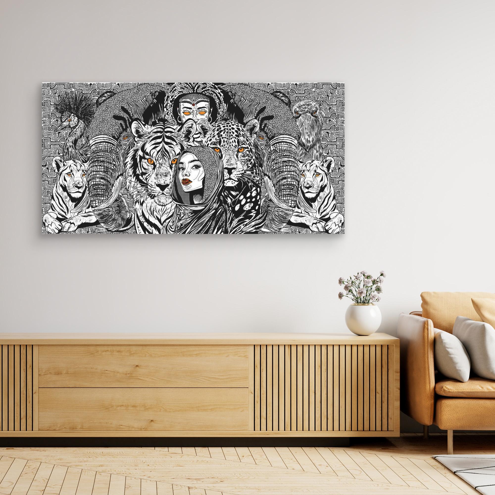 #04 Afr Influence - (Canvas)