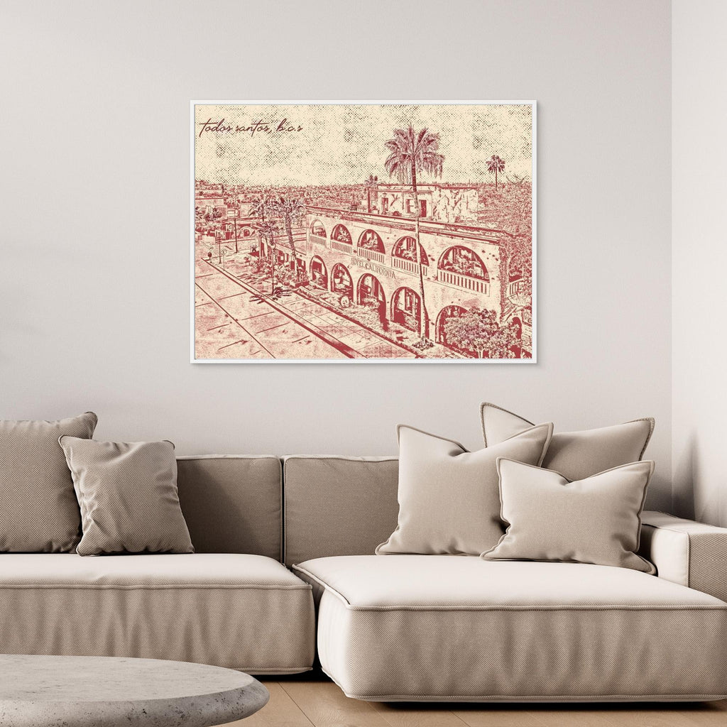 #01 Hotel California, B.C.S - (Canvas)