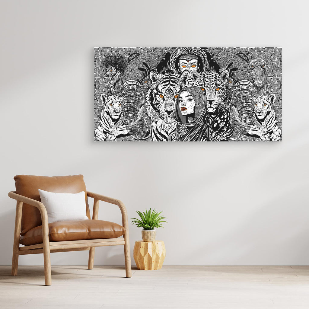 #04 Afr Influence - (Canvas)