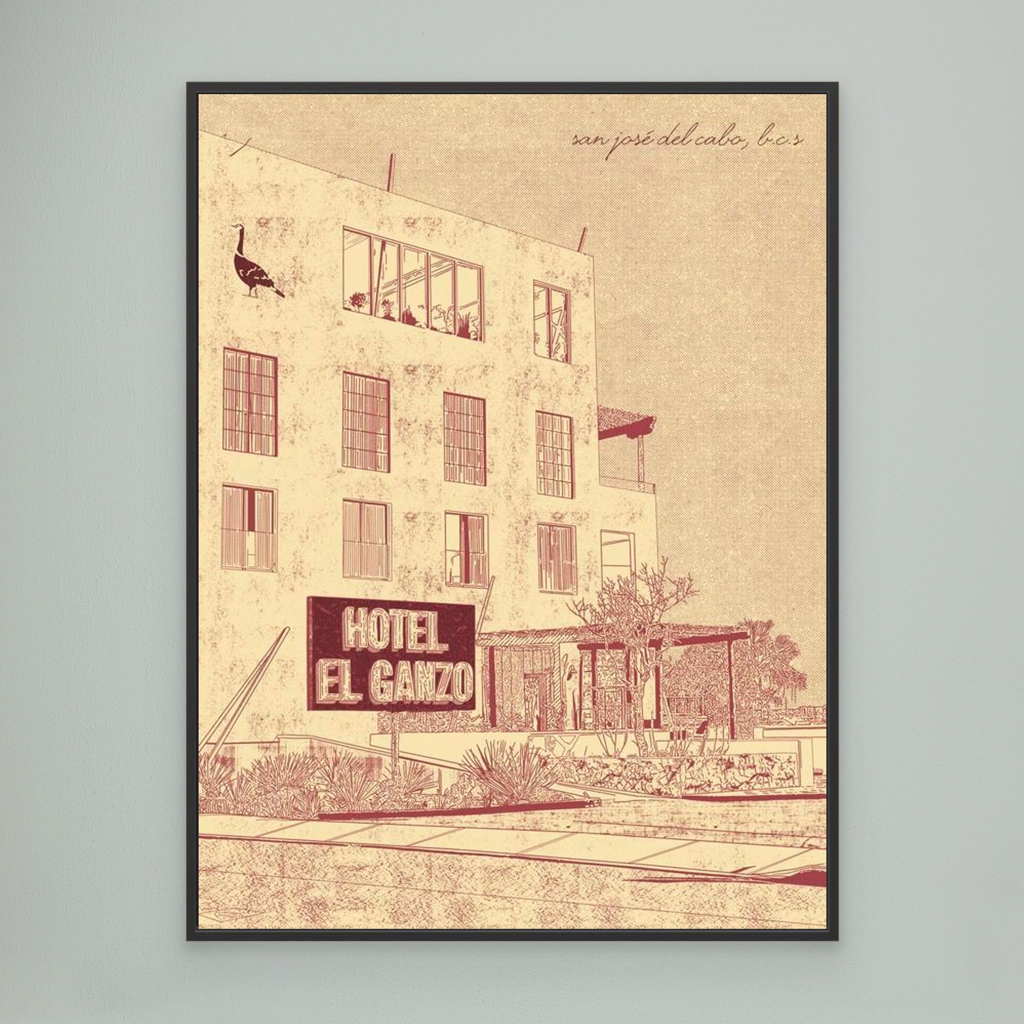 #03 El Ganzo, B.C.S - (Canvas)