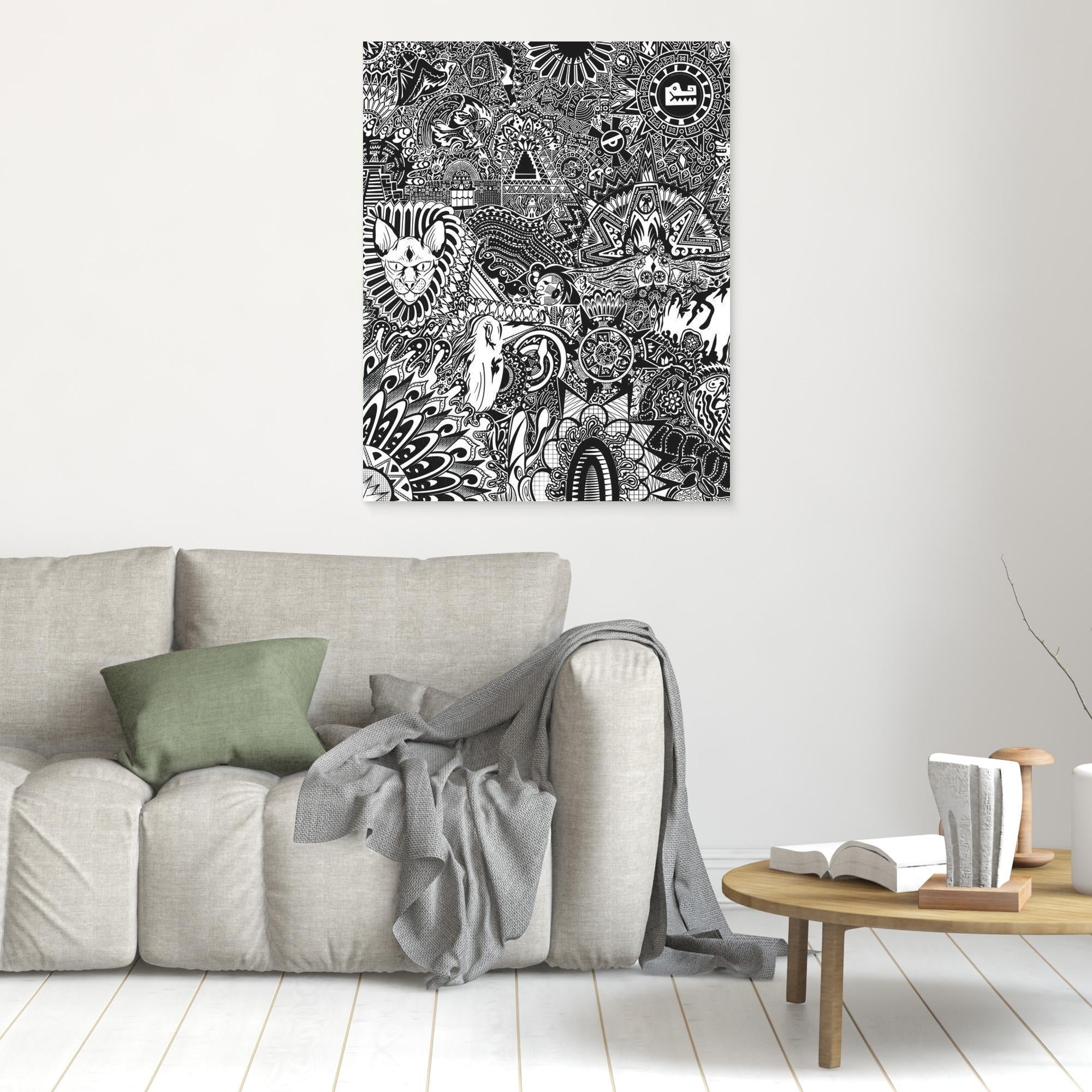 #01 Mex Influence - (Canvas)