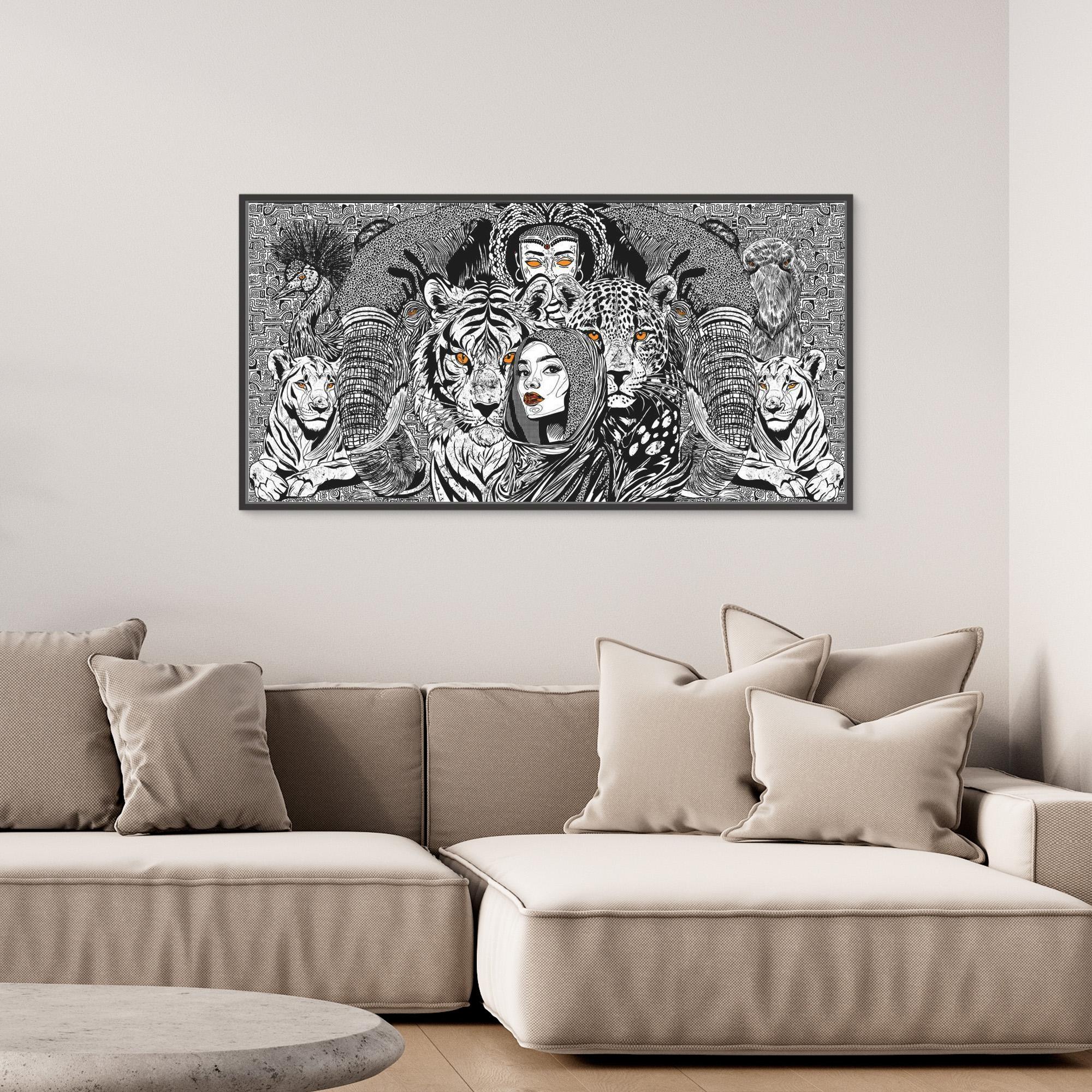 #04 Afr Influence - (Canvas)