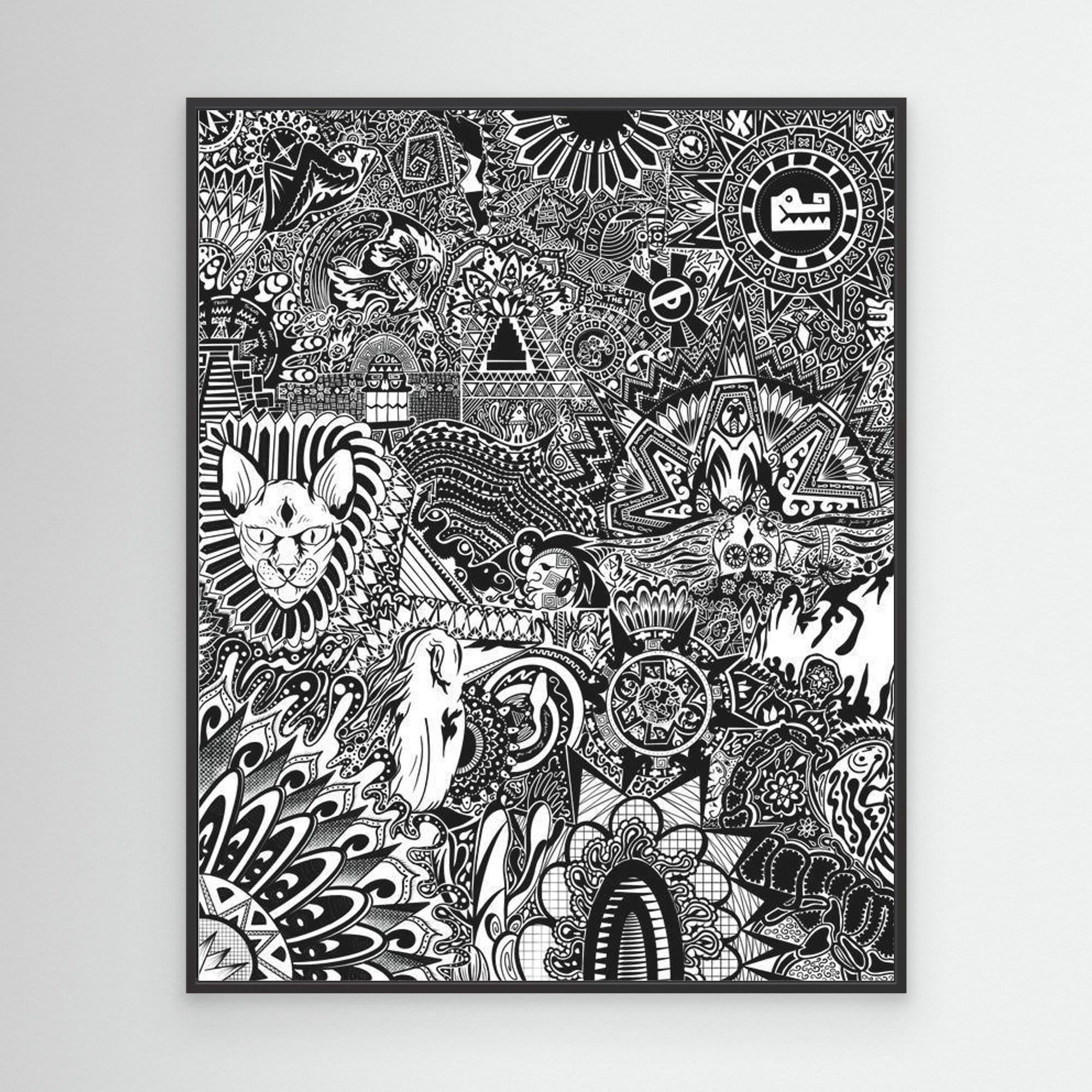 #01 Mex Influence - (Canvas)