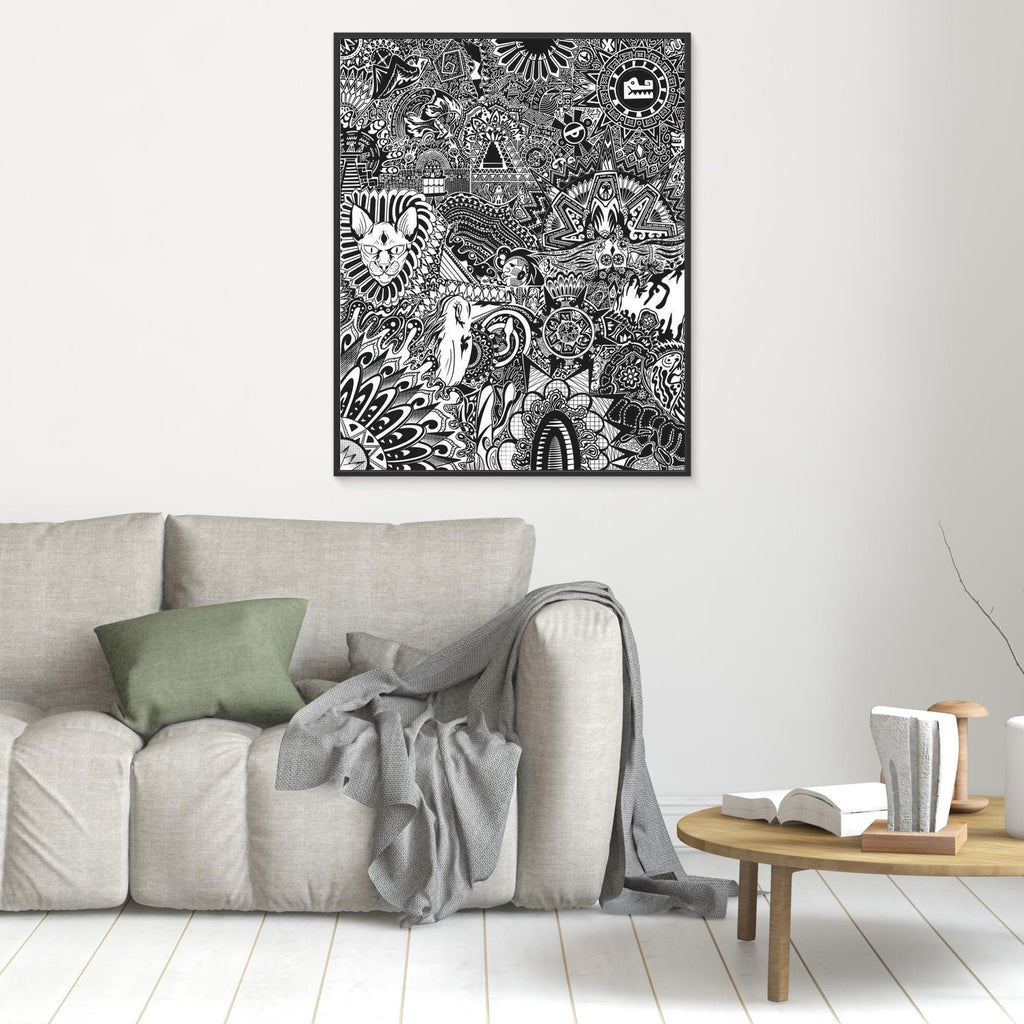 #01 Mex Influence - (Canvas)