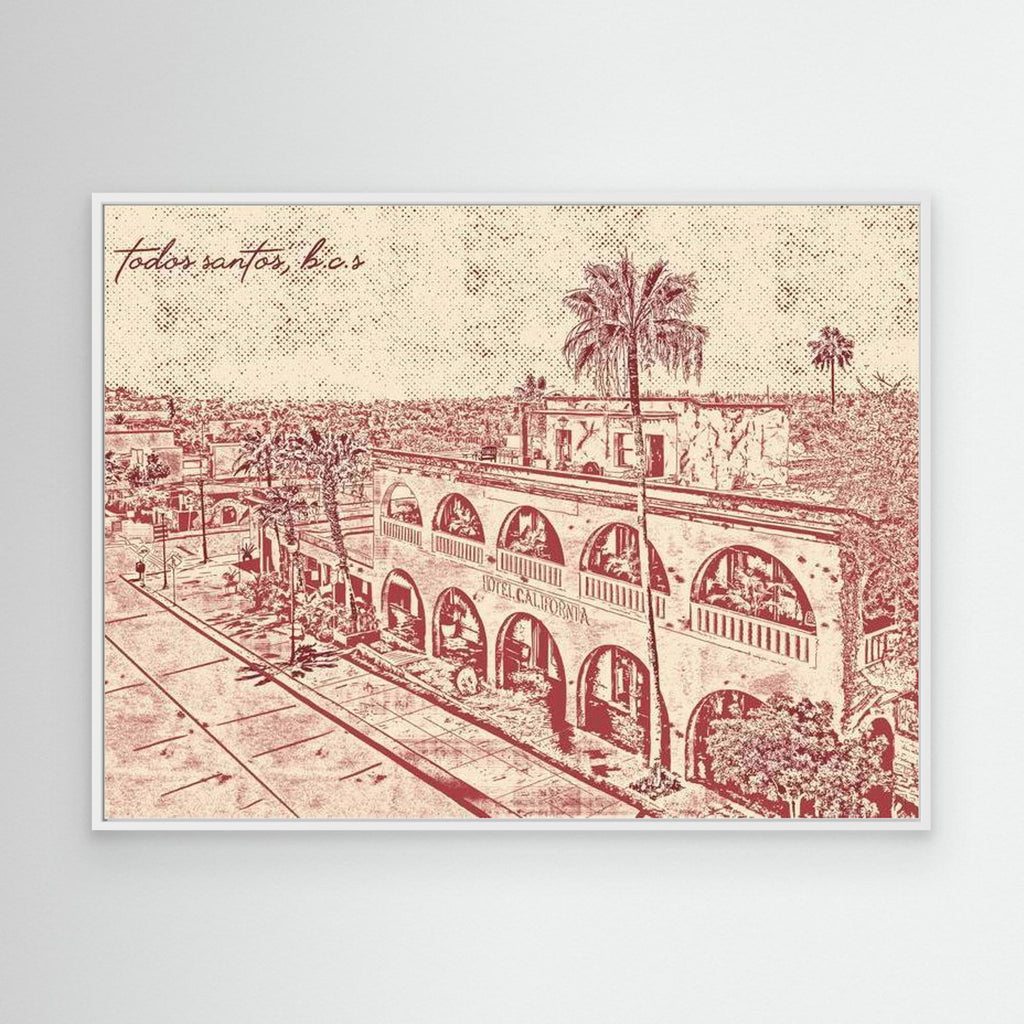 #01 Hotel California, B.C.S - (Canvas)