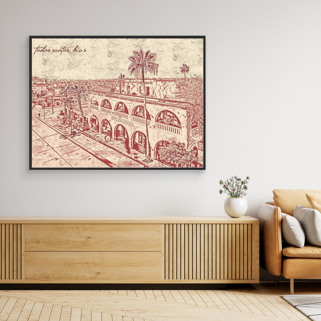 #01 Hotel California, B.C.S - (Canvas)
