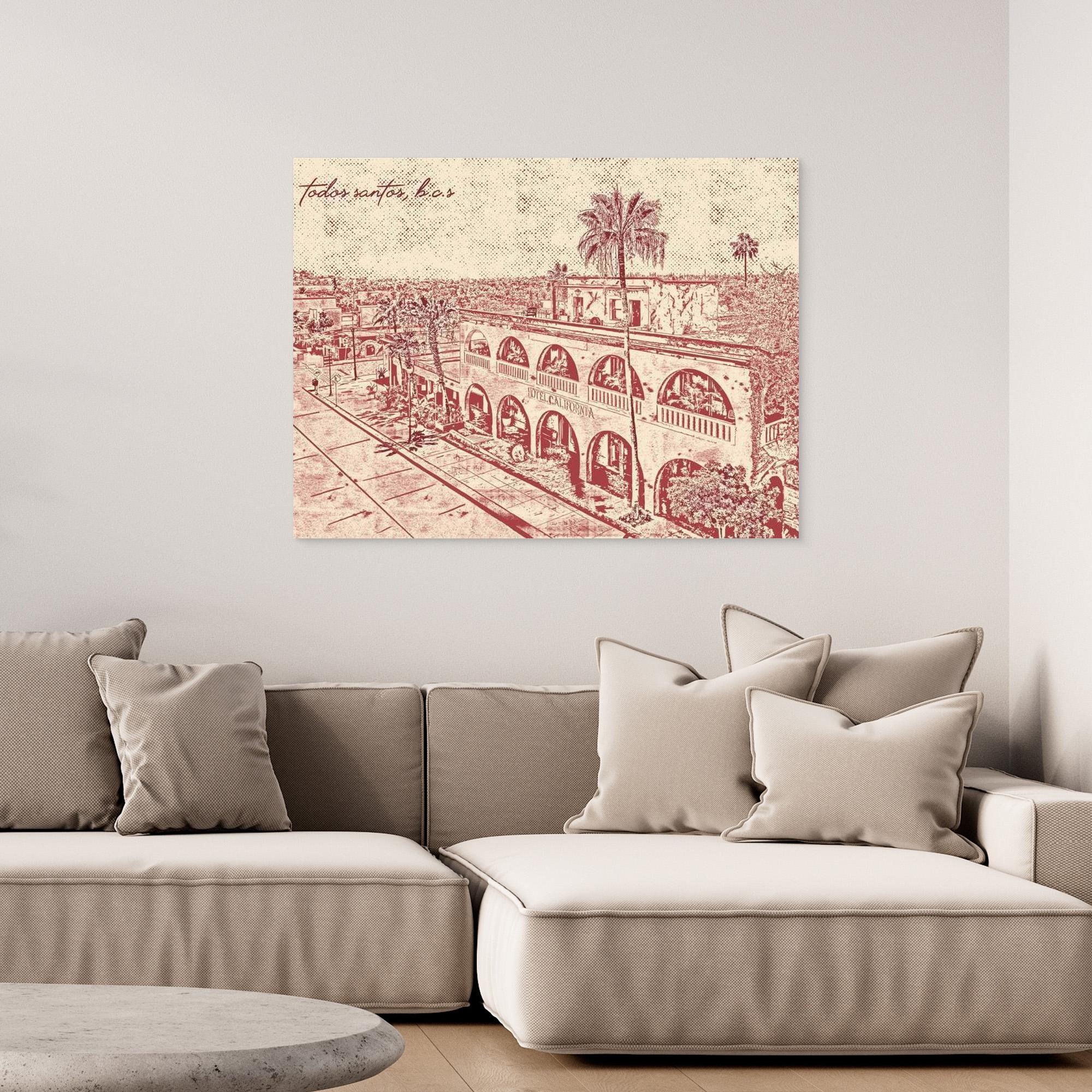 #01 Hotel California, B.C.S - (Canvas)