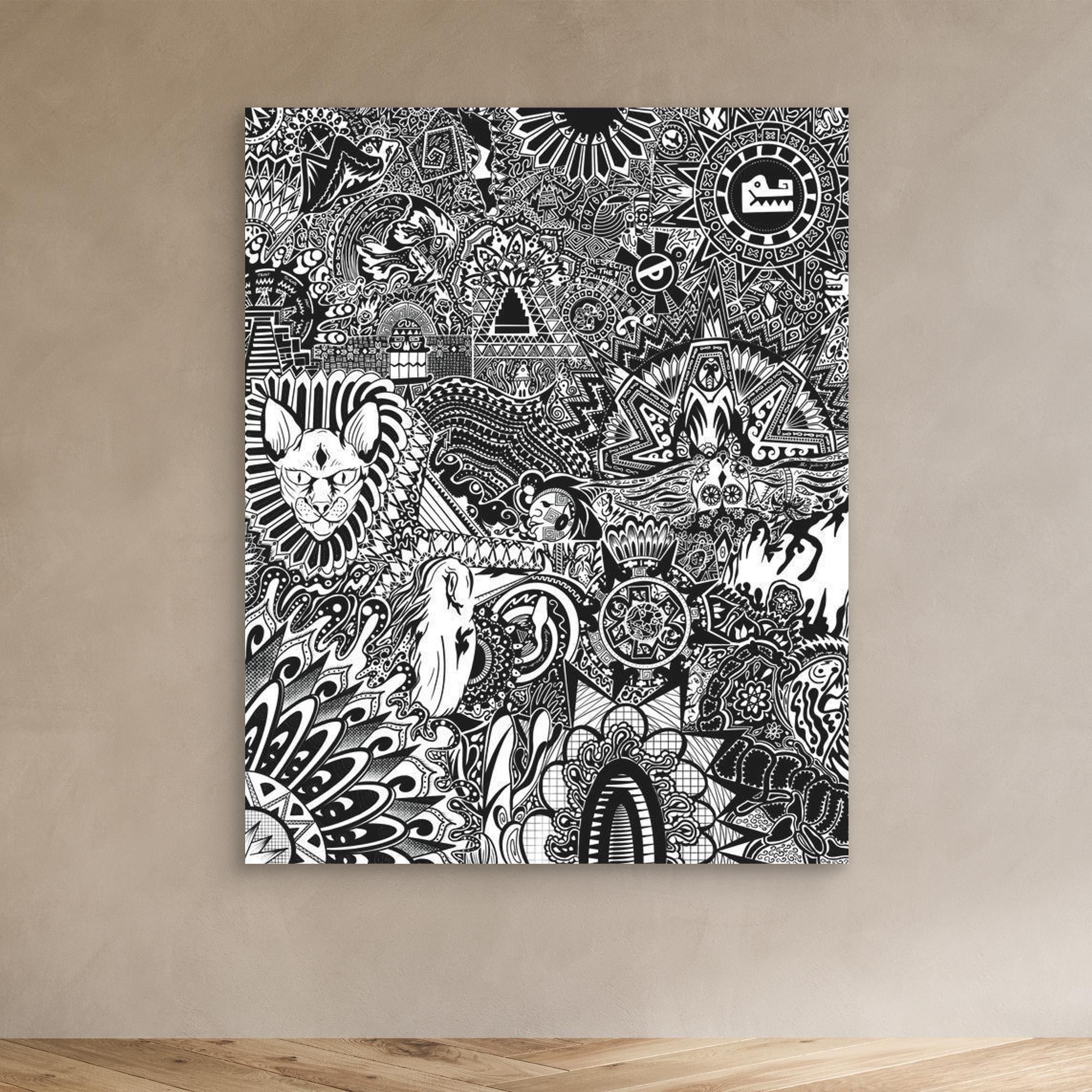 #01 Mex Influence - (Canvas)