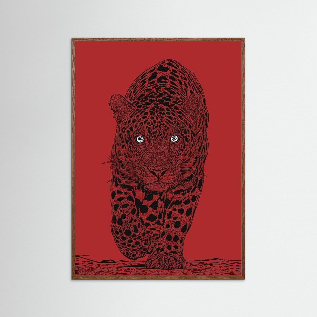 #03 Soul in flames red - (Fine art paper)