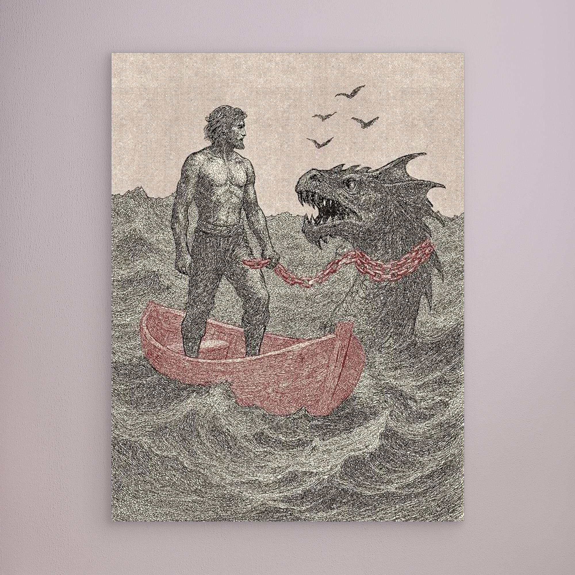 #02 The Bond with the Beast - (Canvas)