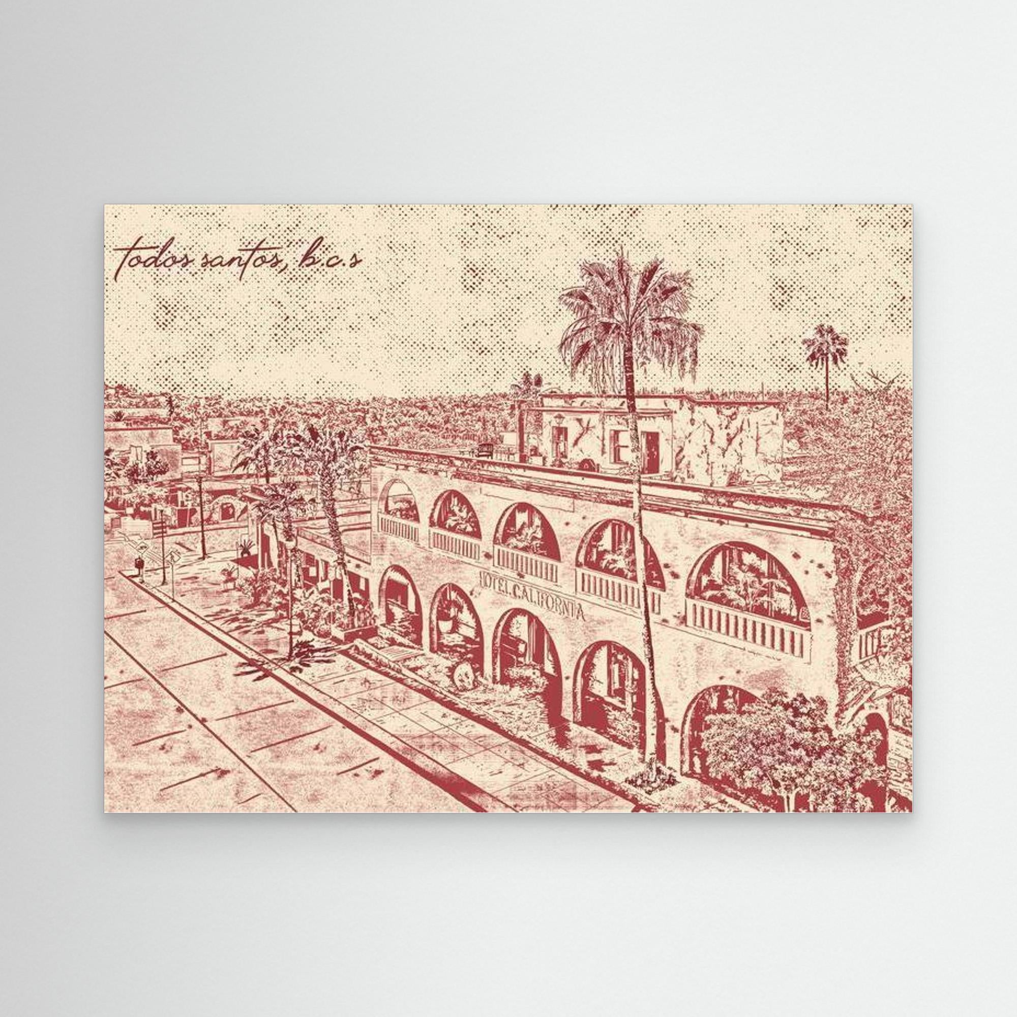#01 Hotel California, B.C.S - (Canvas)