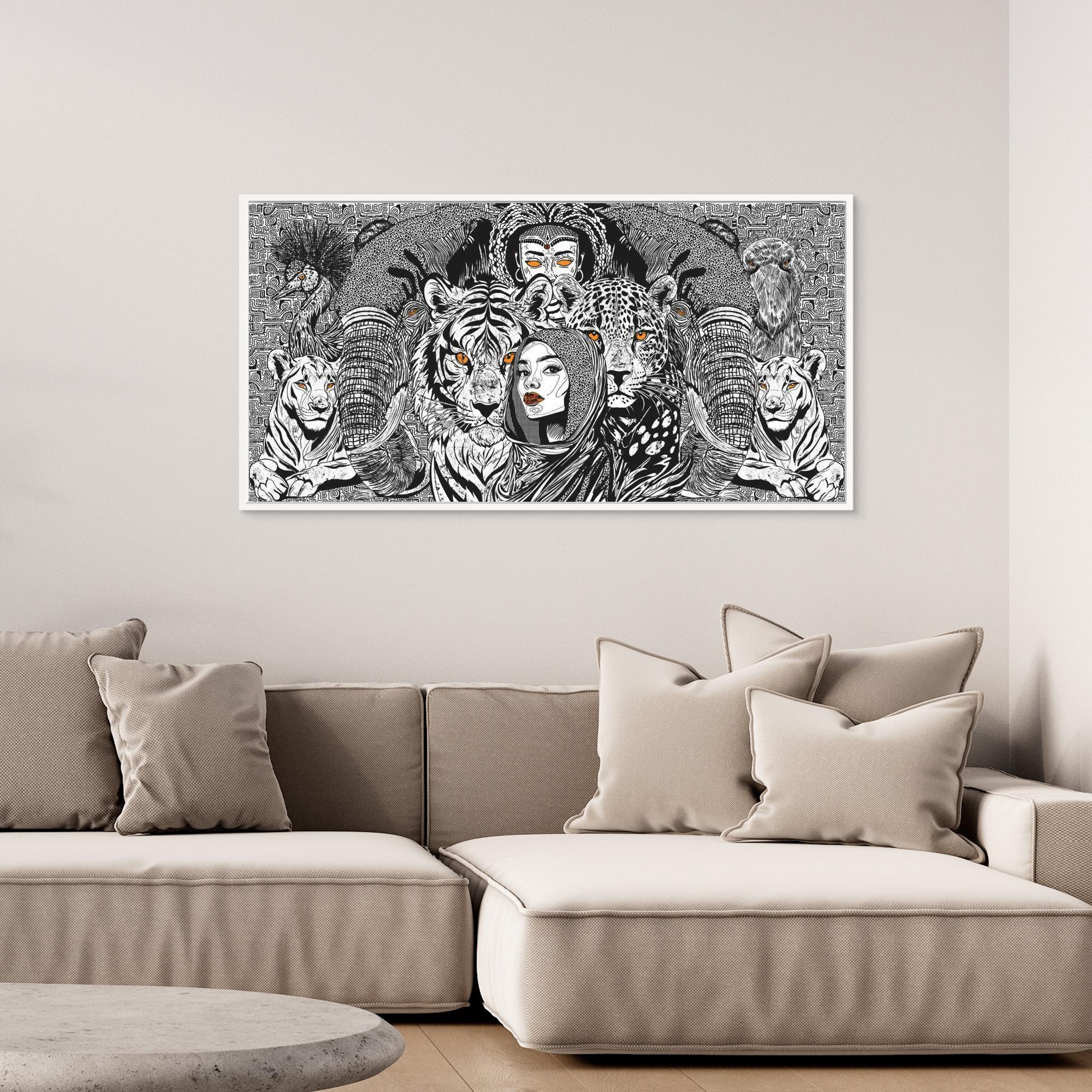 #04 Afr Influence - (Canvas)