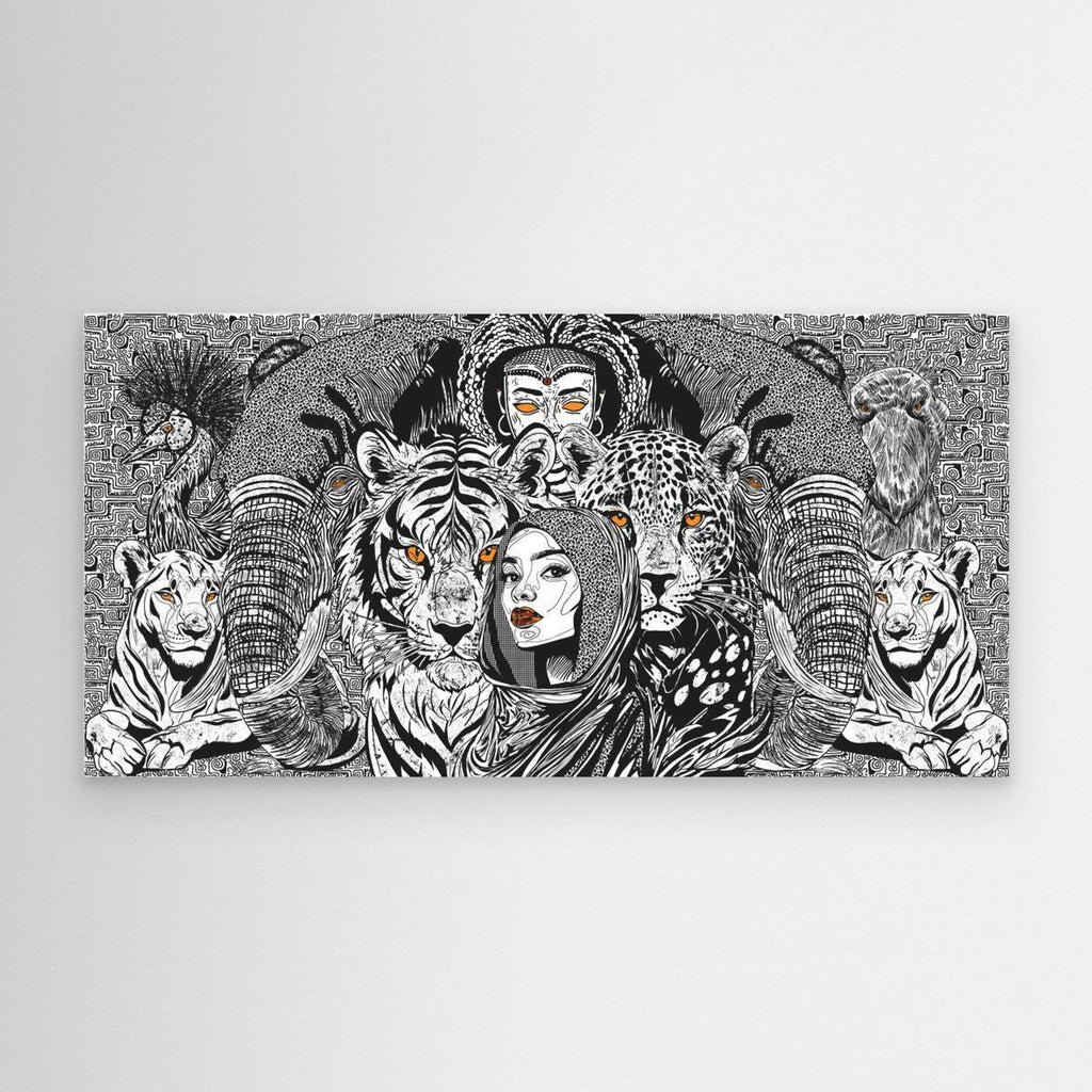 #04 Afr Influence - (Canvas)