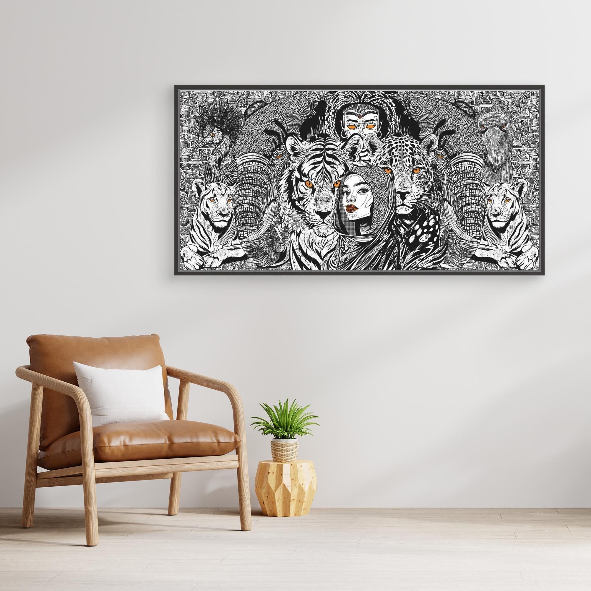#04 Afr Influence - (Canvas)