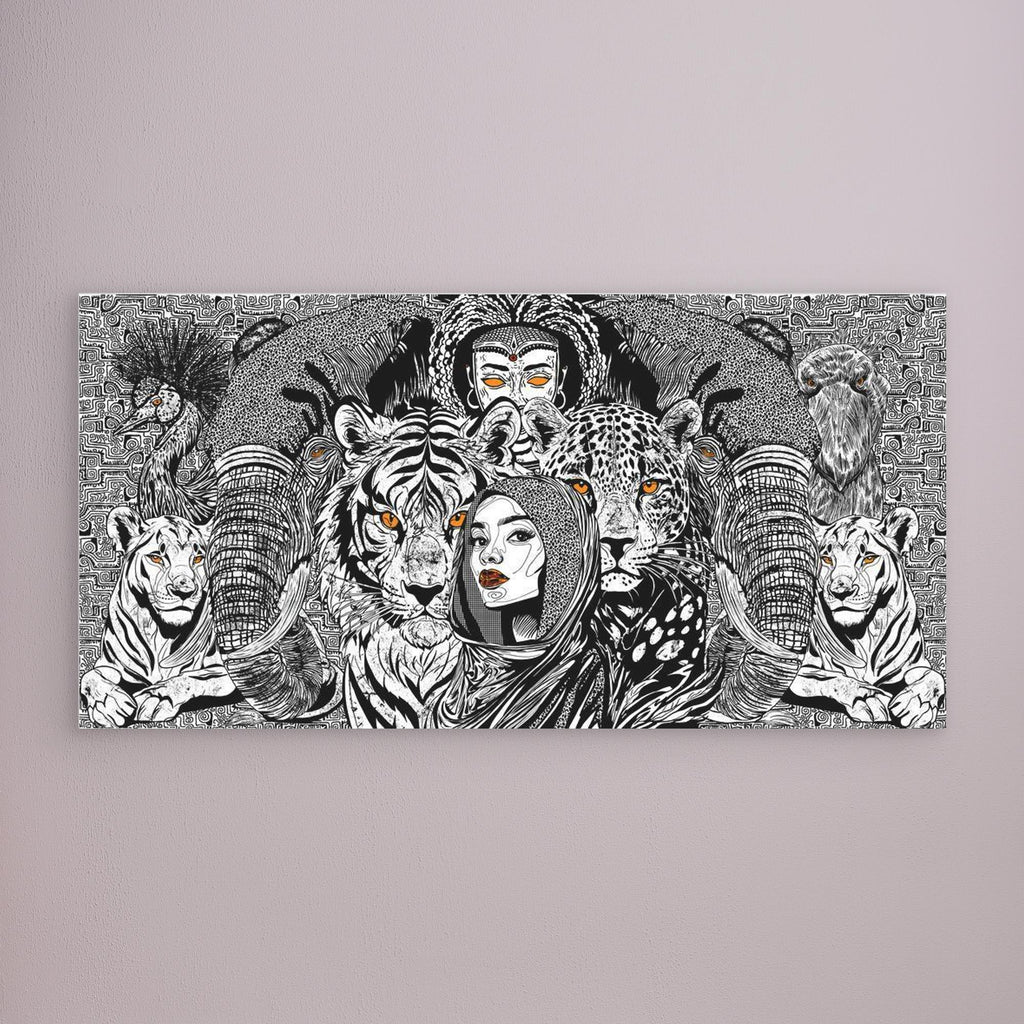 #04 Afr Influence - (Canvas)