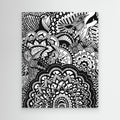 #01 Abstract wolf - (Canvas)