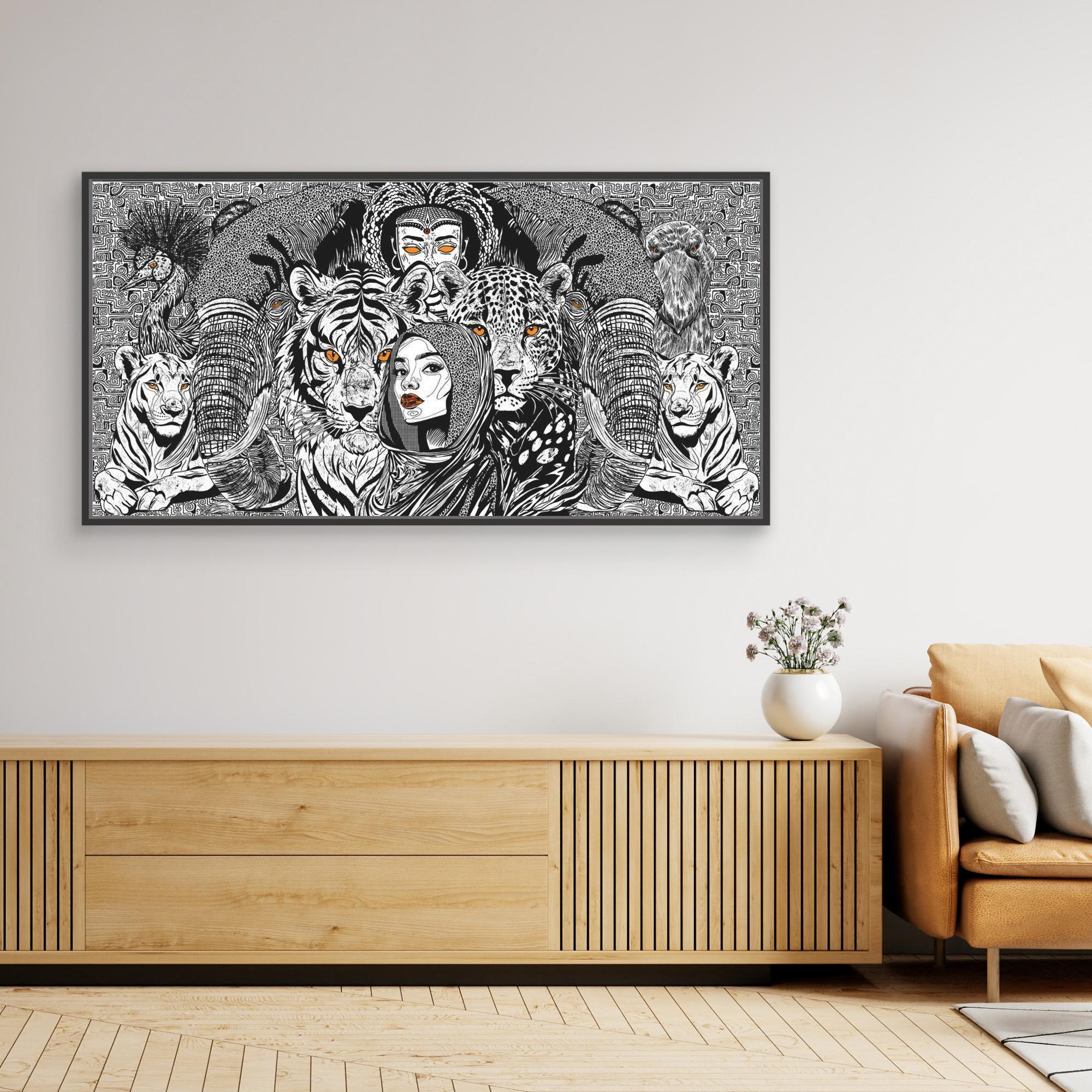 #04 Afr Influence - (Canvas)