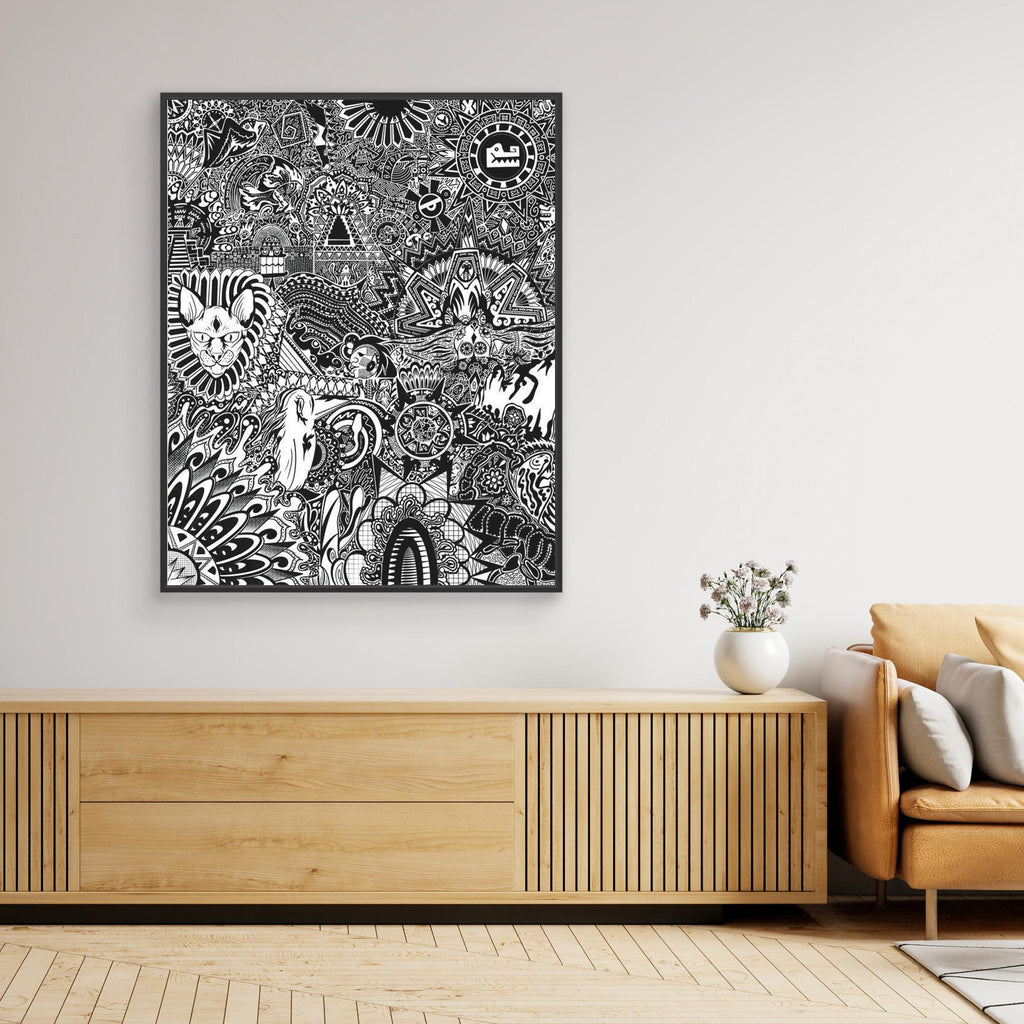 #01 Mex Influence - (Canvas)
