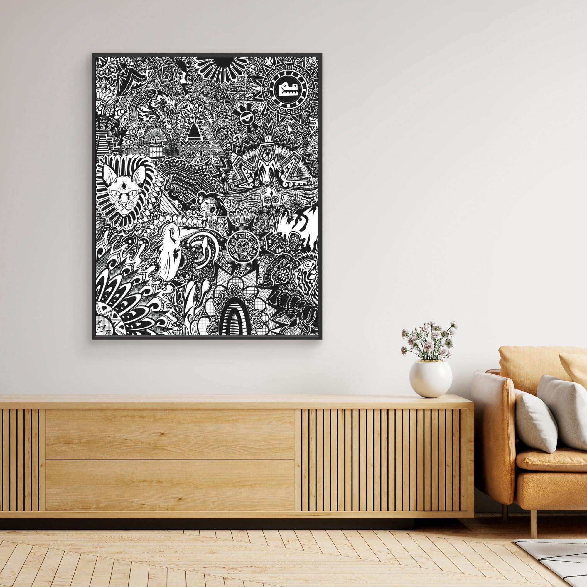 #01 Mex Influence - (Canvas)
