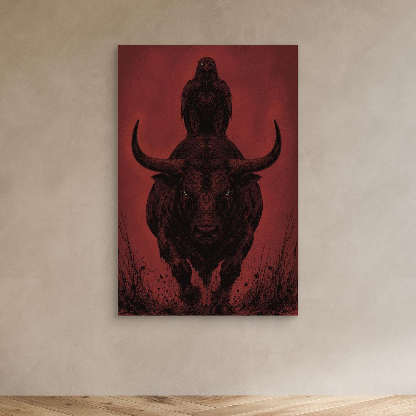 #02 Mutual Hunger - (Canvas)