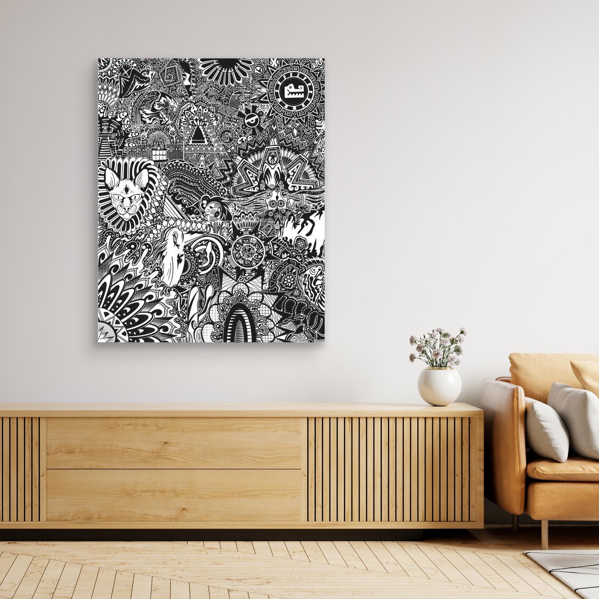 #01 Mex Influence - (Canvas)