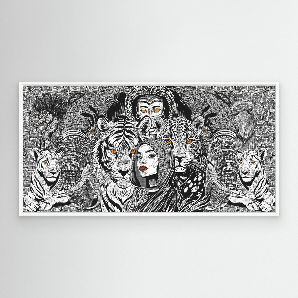 #04 Afr Influence - (Canvas)