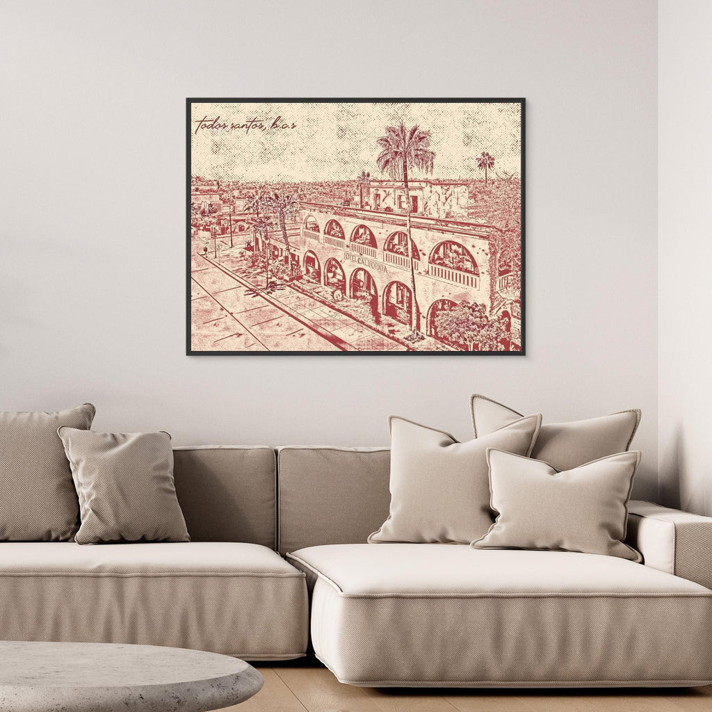 #01 Hotel California, B.C.S - (Canvas)
