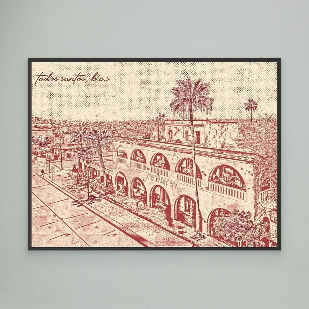 #01 Hotel California, B.C.S - (Canvas)