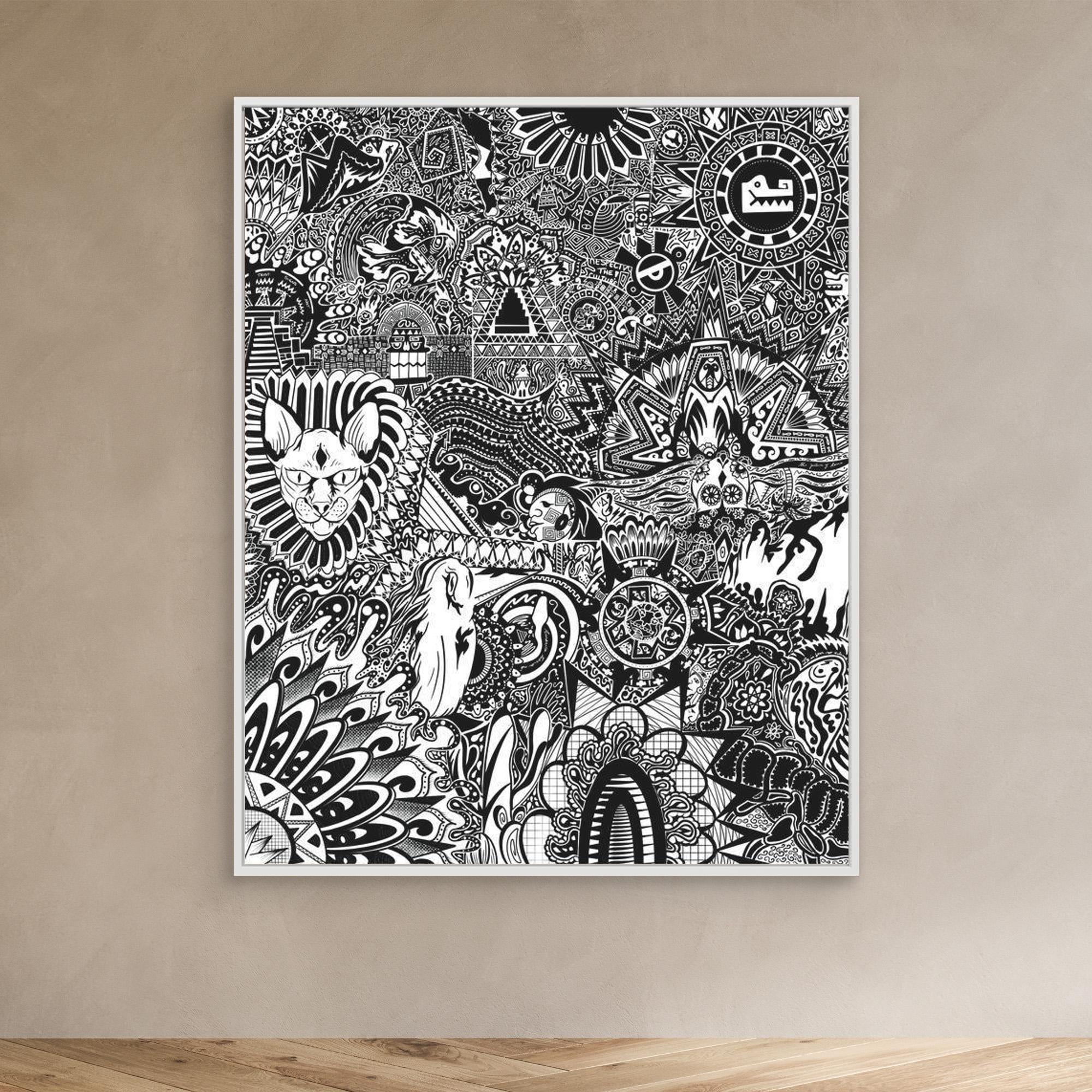 #01 Mex Influence - (Canvas)