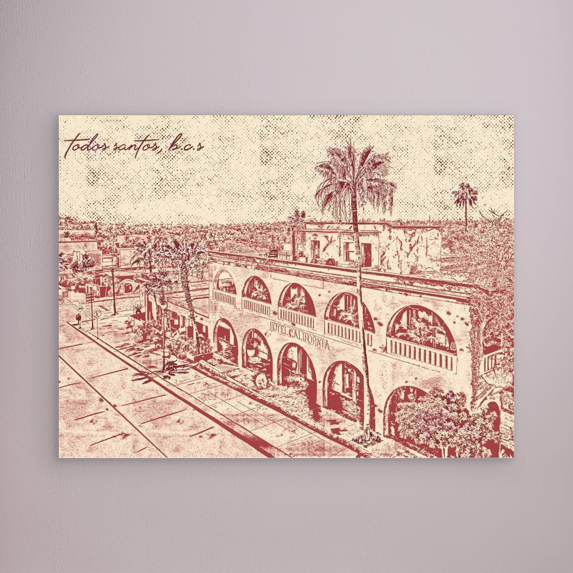#01 Hotel California, B.C.S - (Canvas)