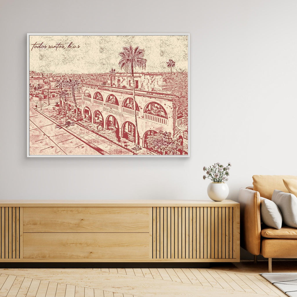 #01 Hotel California, B.C.S - (Canvas)