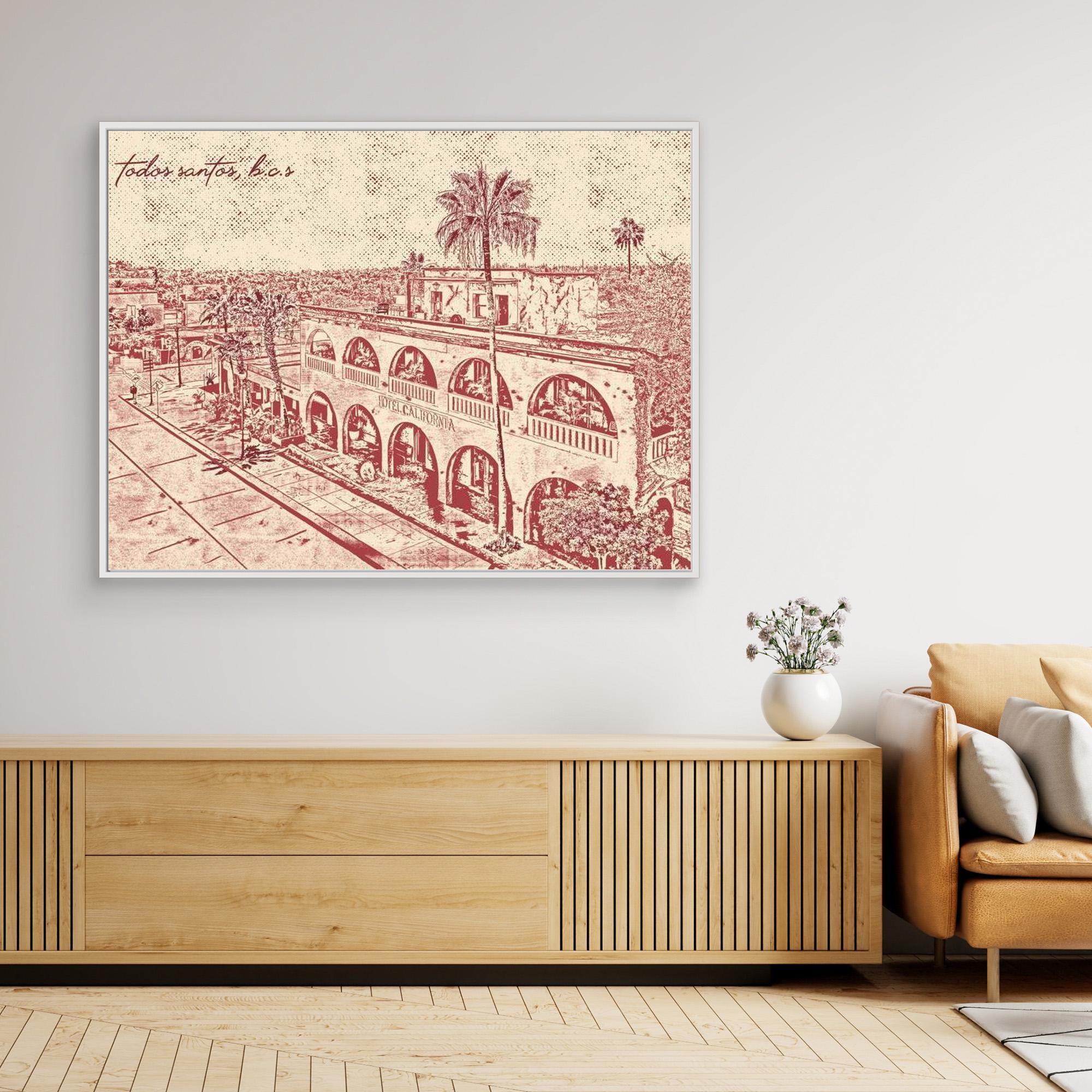#01 Hotel California, B.C.S - (Canvas)