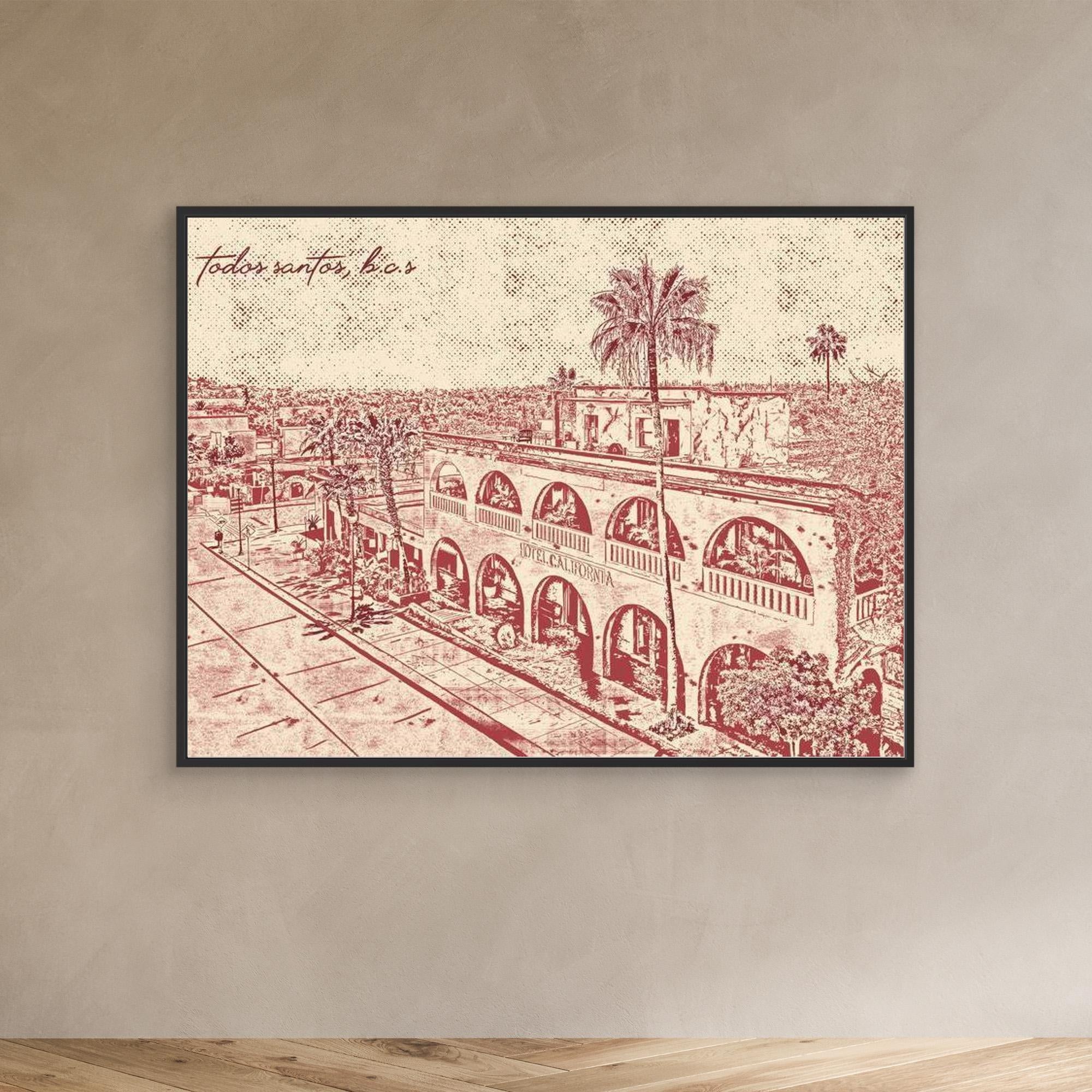 #01 Hotel California, B.C.S - (Canvas)