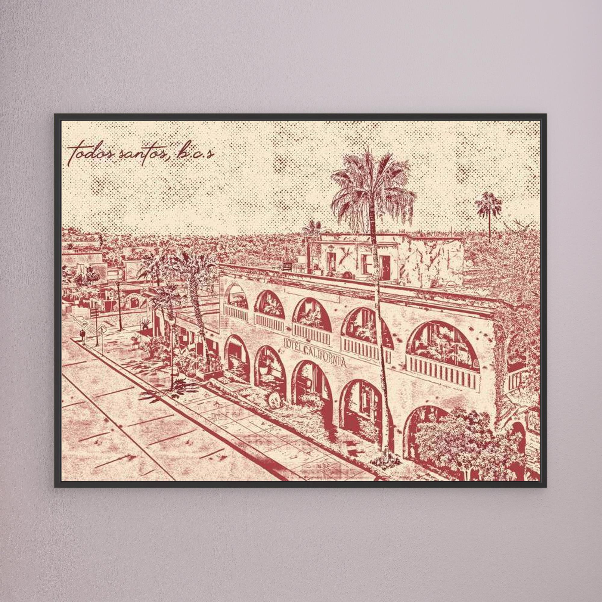 #01 Hotel California, B.C.S - (Canvas)