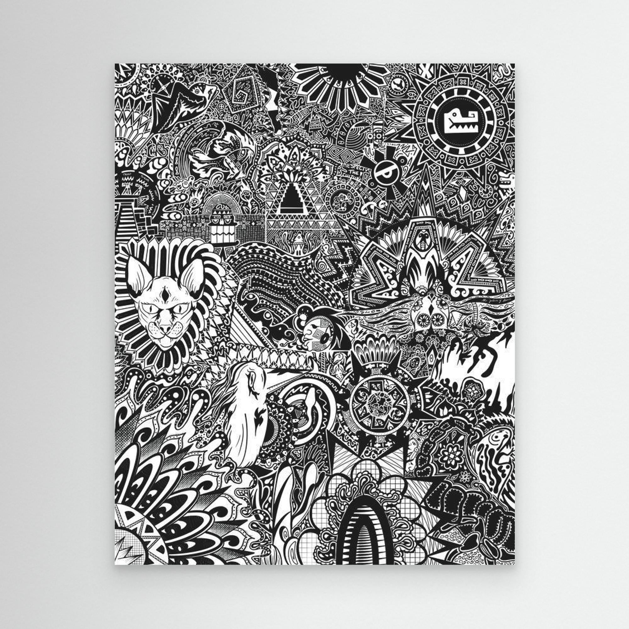 #01 Mex Influence - (Canvas)