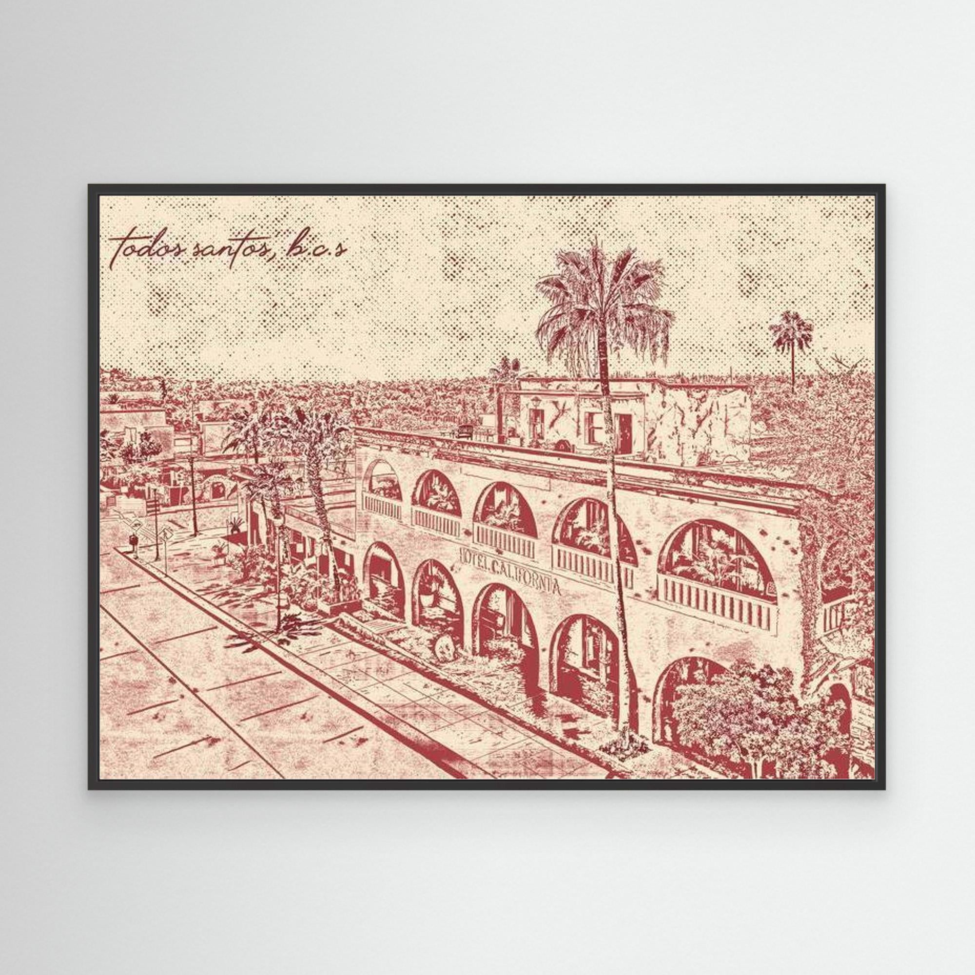 #01 Hotel California, B.C.S - (Canvas)