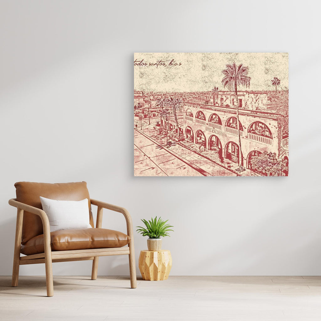 #01 Hotel California, B.C.S - (Canvas)