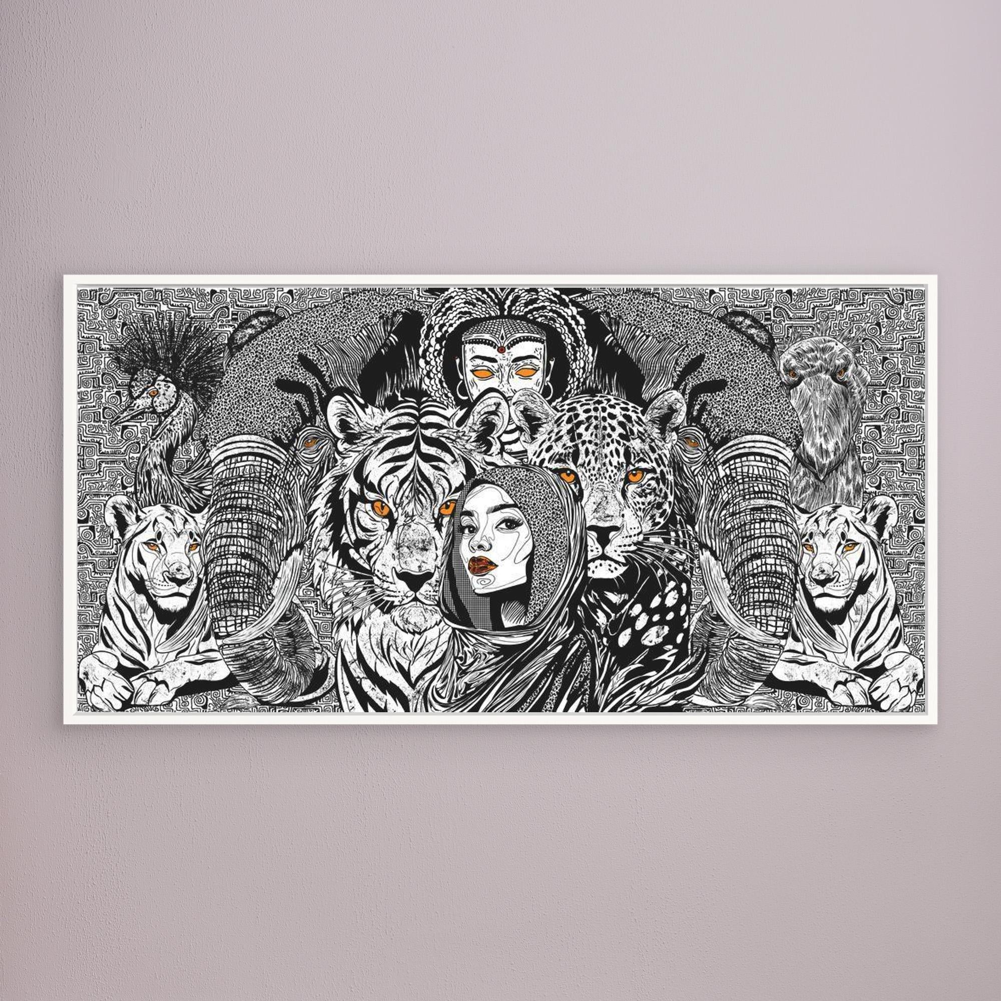 #04 Afr Influence - (Canvas)