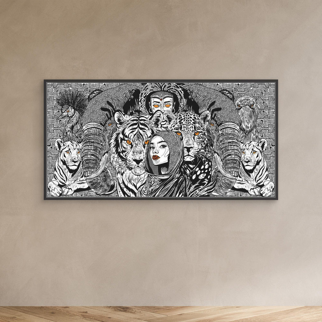 #04 Afr Influence - (Canvas)