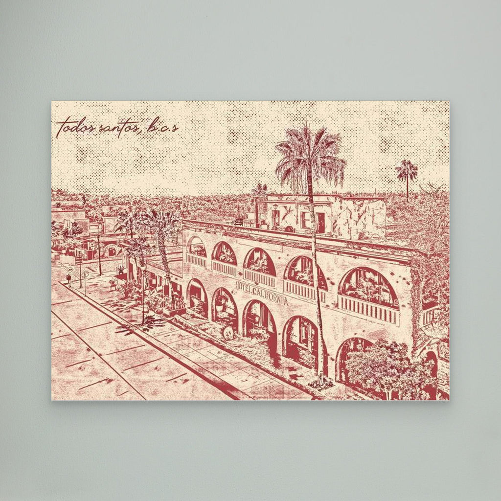 #01 Hotel California, B.C.S - (Canvas)