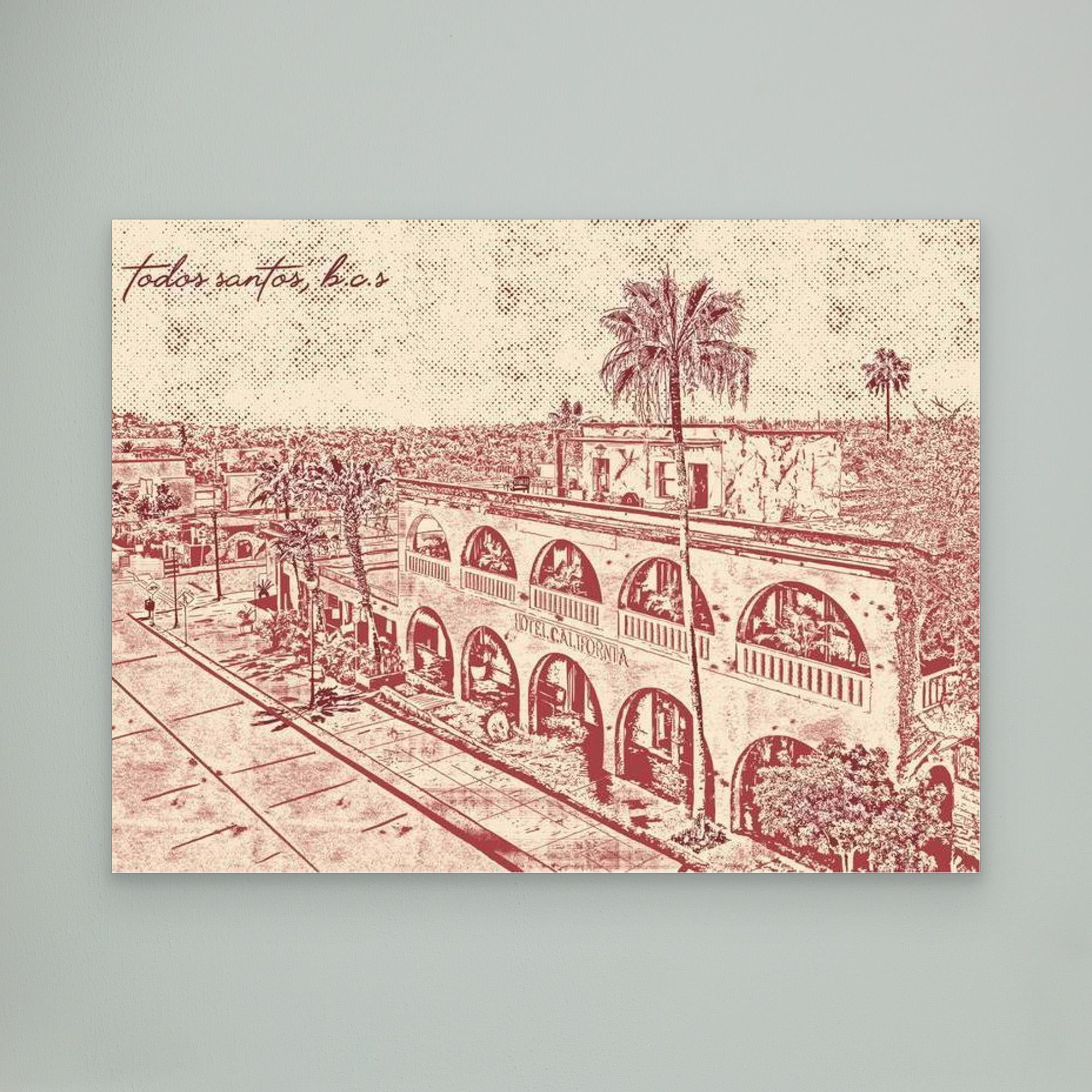#01 Hotel California, B.C.S - (Canvas)